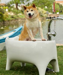 KUDOS | ELLAI Mini Pet Bathtub อ่างอาบน้ำสำหรับสัตว์เลี้ยง+ก๊อกอ่าง แบบครบชุด