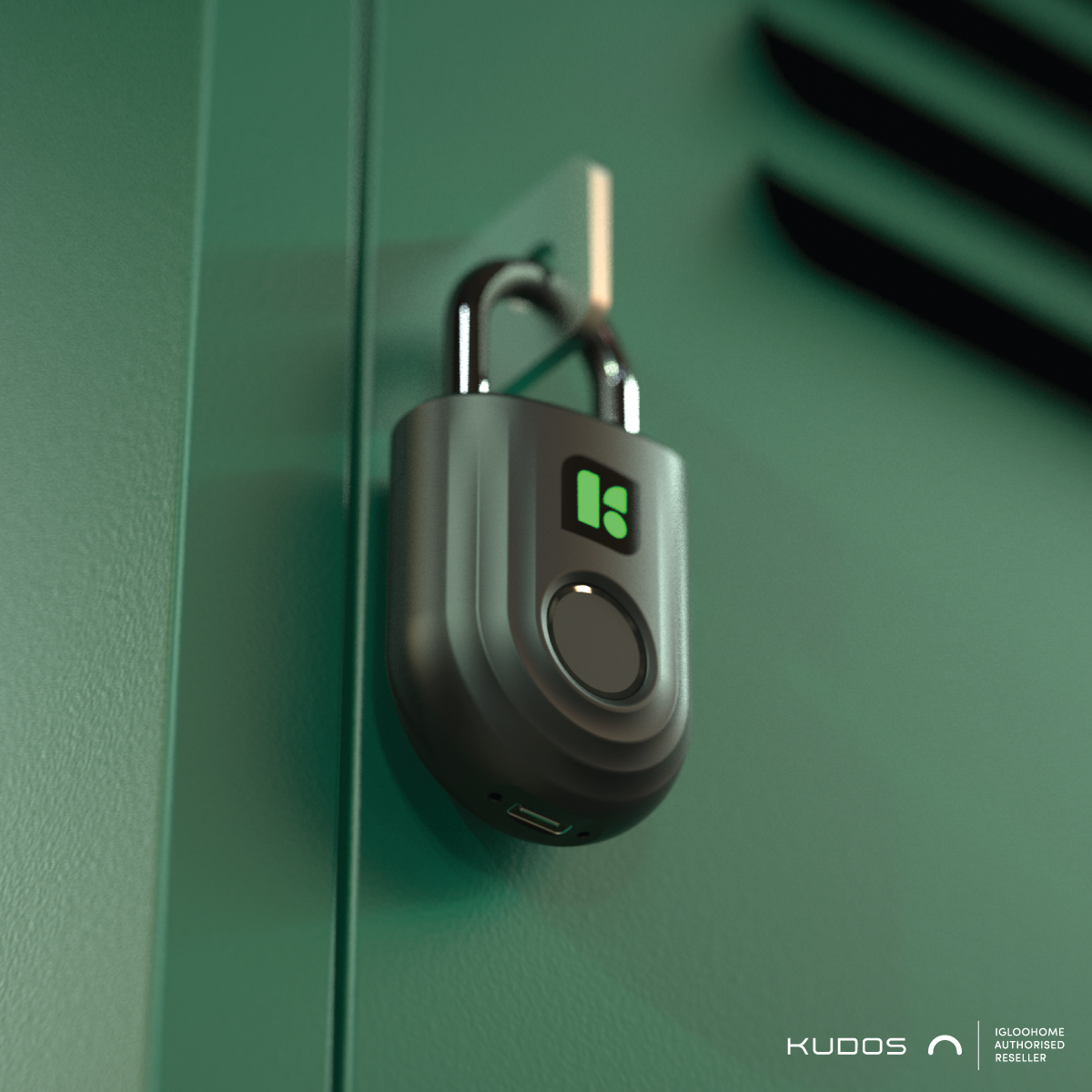 Igloohome Smart Padlock Lite แม่กุญแจอัจฉริยะ สแกนลายนิ้วมือ กุญแจล็อคบ้าน มีให้เลือก 2 สี - Image 5