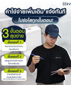 ค่าใช้จ่ายเพิ่มเติม แจ้งทันที โปร่งใสทุกขั้นตอน -