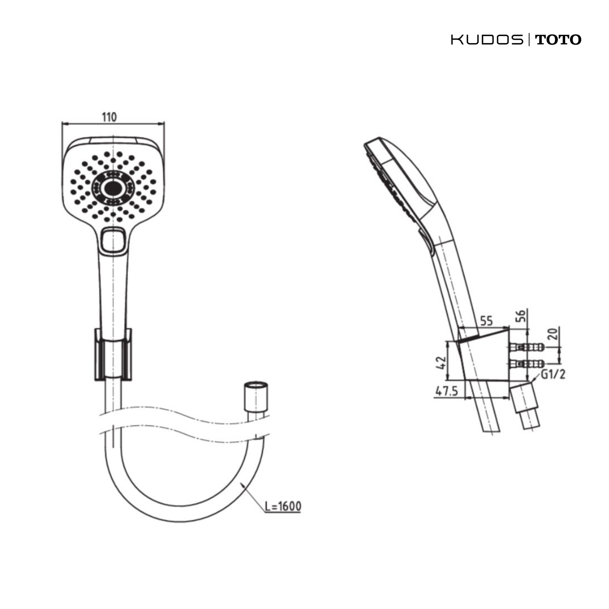 TOTO Close Coupled Toilet Set (ชุดสุขภัณฑ์สองชิ้นพร้อมฝาอัตโนมัติและอุปกรณ์ครบเซ็ต) - Image 5